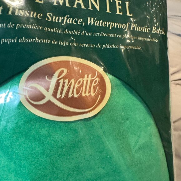 Linette Green Tablecover With Waterproof Backing - Picture 4 of 11